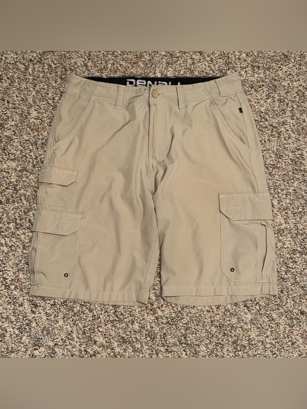 Men's size 34 board shorts Khaki Cargo Shorts